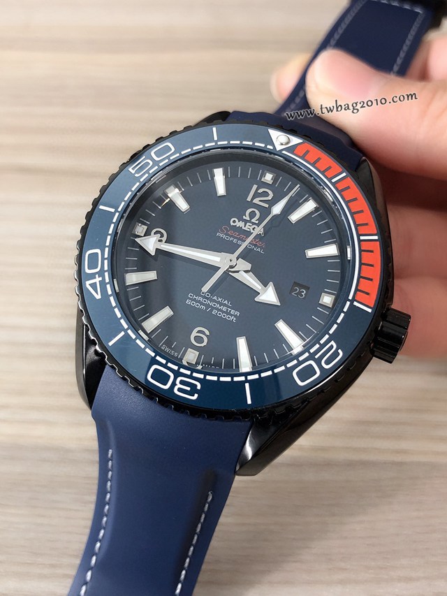 歐米茄高端手錶 OMEGA複刻海馬海洋宇宙600米三針男士腕表  gjs1962